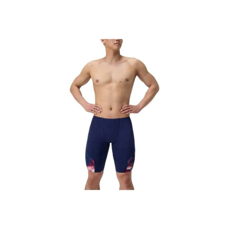 Speedo Lunar Storm Jammer Swimming Shorts Men's Marine Blue-0