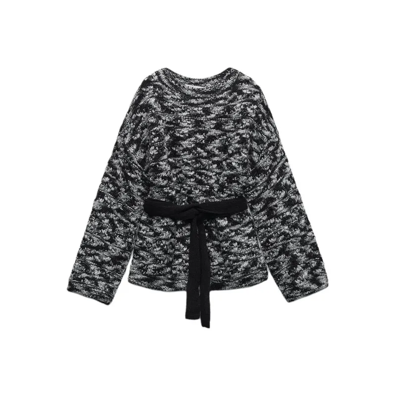 ZARA Sweater Women's Black/White-0