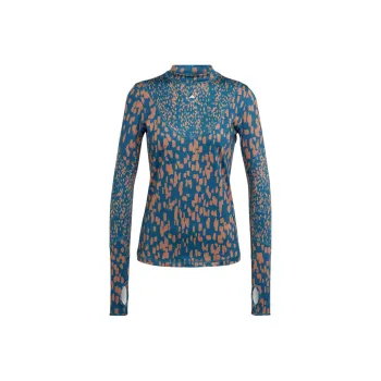 Adidas Free Shipping With AdiClub Adidas By Stella McCartney TruePurpose Training Long Sleeve Printed Tee