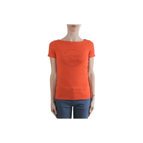 ARMANI JEANS T Shirt Women's Orange