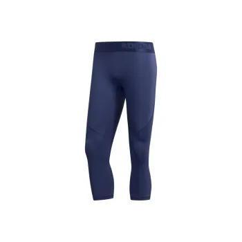 Adidas Alphaskin Sport 3/4 Printed Tights Sports Shorts Men's Blue