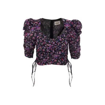 ISABEL MARANT ETOILE Galaor Puff sleeve Blouse