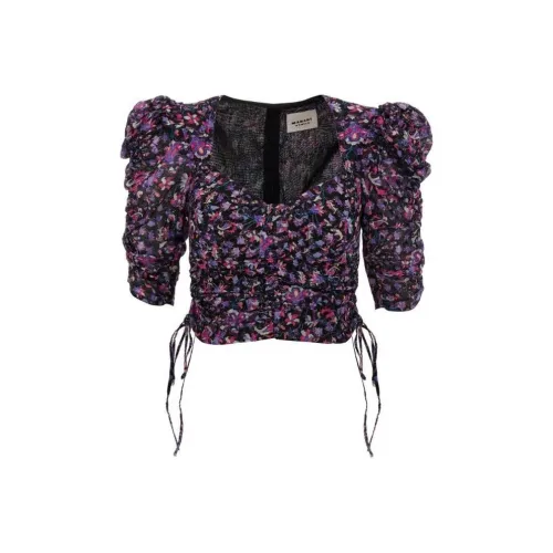 ISABEL MARANT ETOILE Galaor Puff sleeve Blouse