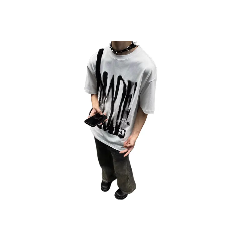 PAINT STAIN T Shirts Unisex-12