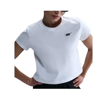 Nike Sportswear Club Women's Short Sleeve Cropped Graphic T Shirt