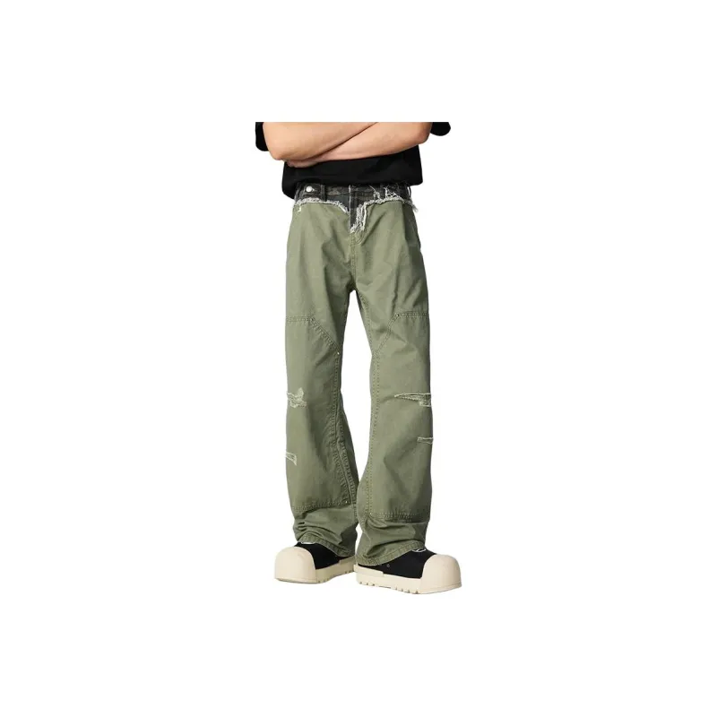 NVRFRGT Jeans Unisex Green-2