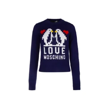 LOVE MOSCHINO FW22 Sweater Women's Blue