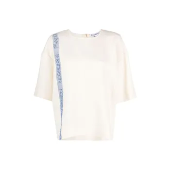 JW Anderson Logo Printed Crewneck T Shirt
