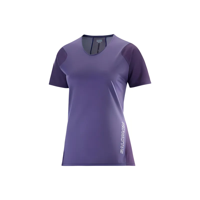 SALOMON Regular T-Shirt Women's Purple-0