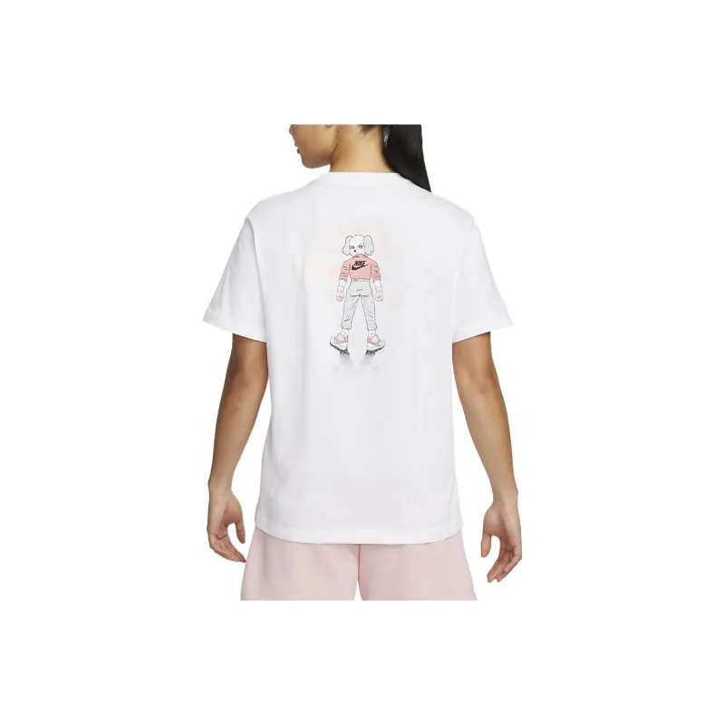 Nike Sportswear Women's Pocket T-Shirt White-0