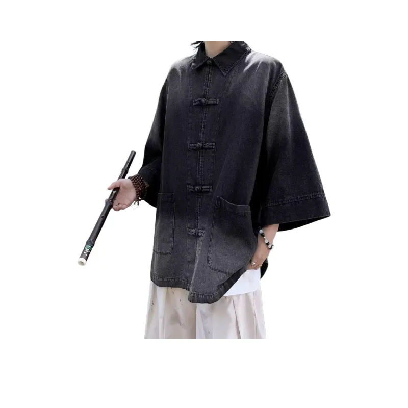 JIMI&JONS Denim Jacket Unisex Black-0