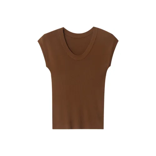 CHARM PICK T Shirt Women's Coffee