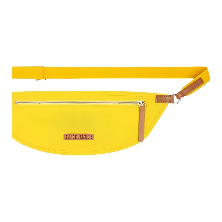 Jacquemus Polyamide Sling Bag Men's Yellow-3