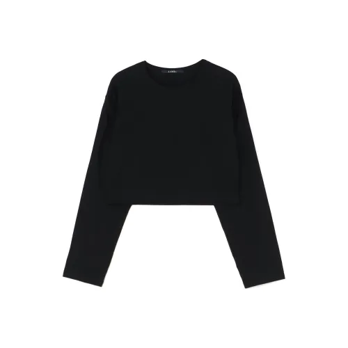 Yohji Yamamoto Drop Shoulder Sleeve T Shirt Women's Black