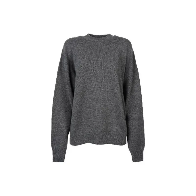 Balenciaga Logo Embroidered Knit Jumper-0