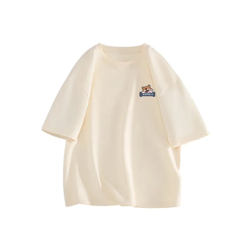 Cotton Gene Drop Shoulder Sleeve T Shirt Unisex-7