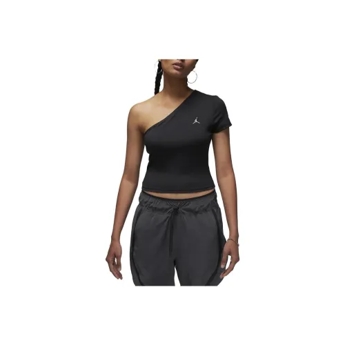 JORDAN Crop Tops Women's Black