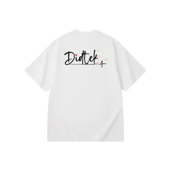 DIDTEK Drop Shoulder Sleeve Short Sleeved T Shirts Unisex