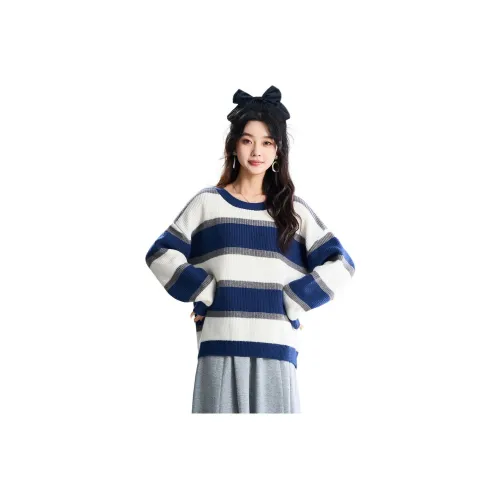Coredorm Sweater Women's Blue White