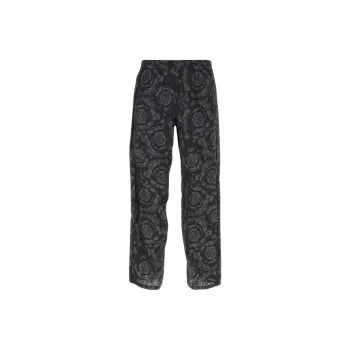 FANSIZHE Casual Pants Men's Gray