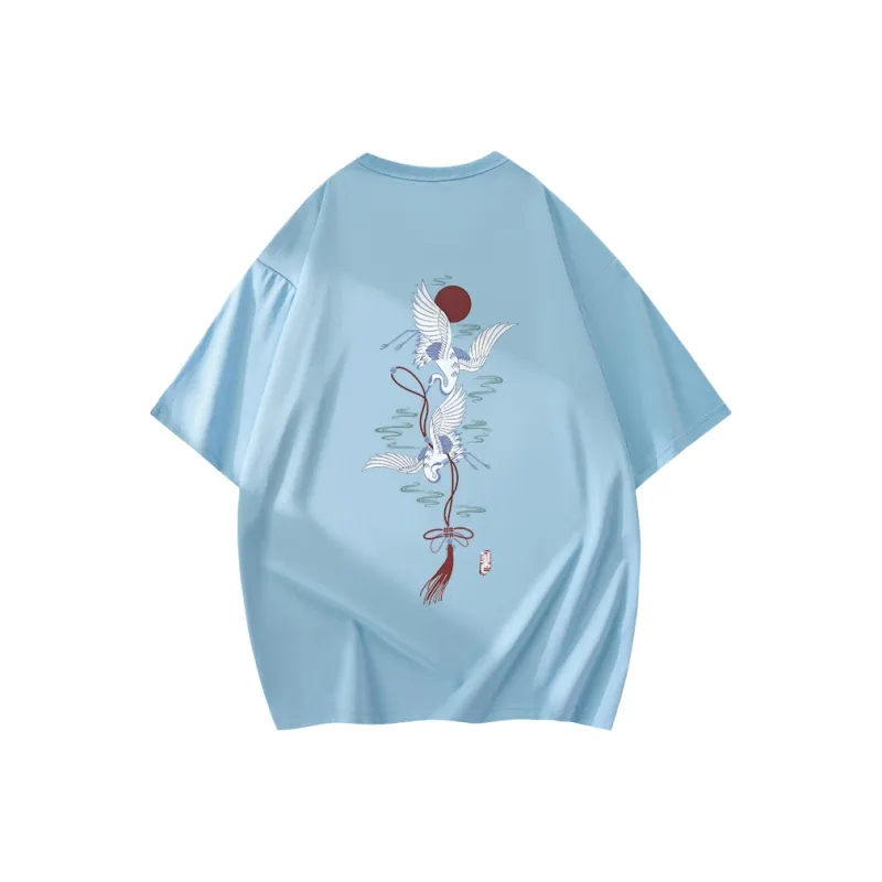 Caramella Drop Shoulder Sleeve T Shirt Unisex-11