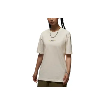 Jordan SS25 Drop Shoulder Sleeve T Shirt Women's Sail White