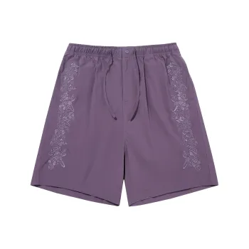 FFOMKE Casual Shorts Unisex Lavender