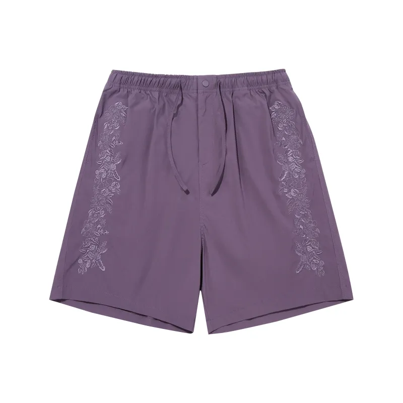 FFOMKE Casual Shorts Unisex Lavender-0