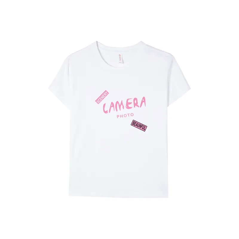 Korean style T Shirts Unisex-0
