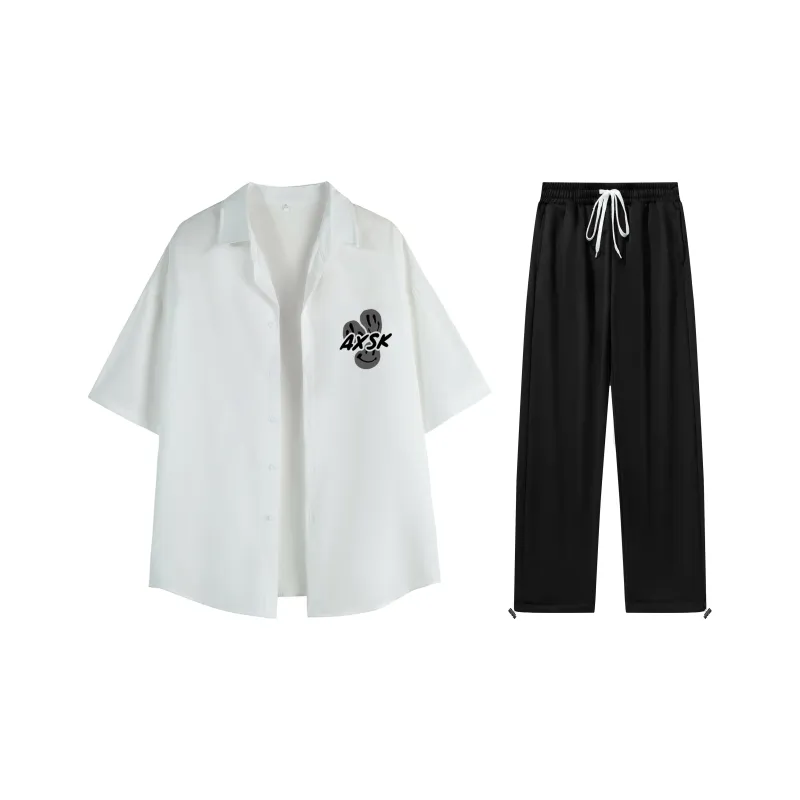 A.X.S.K Shirt Matching Set Unisex-7