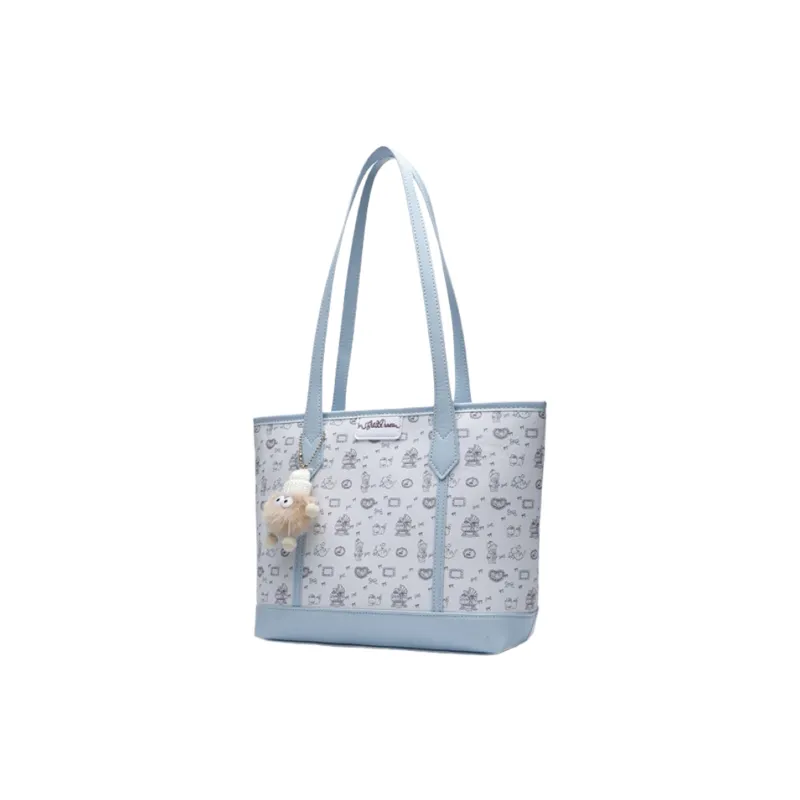 OKEKE PU Tote Bag, Shoulder Bag Unisex Multicolor-15