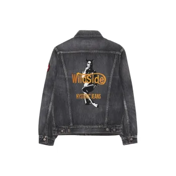 Hysteric Glamour X Yohji Yamamoto Hysteric Glamour Collaboration Jackets Unisex Black