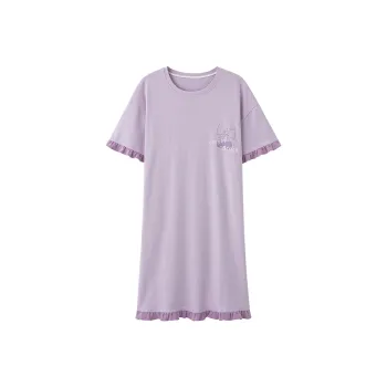 FENTENGCARE Nightgown Women's Violet
