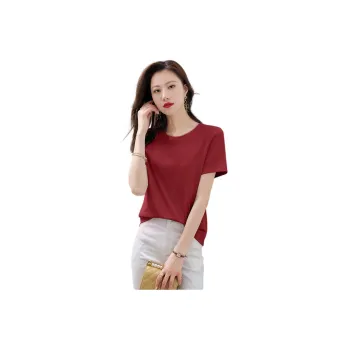 Mo Han Yi Mei T Shirt Women's Red