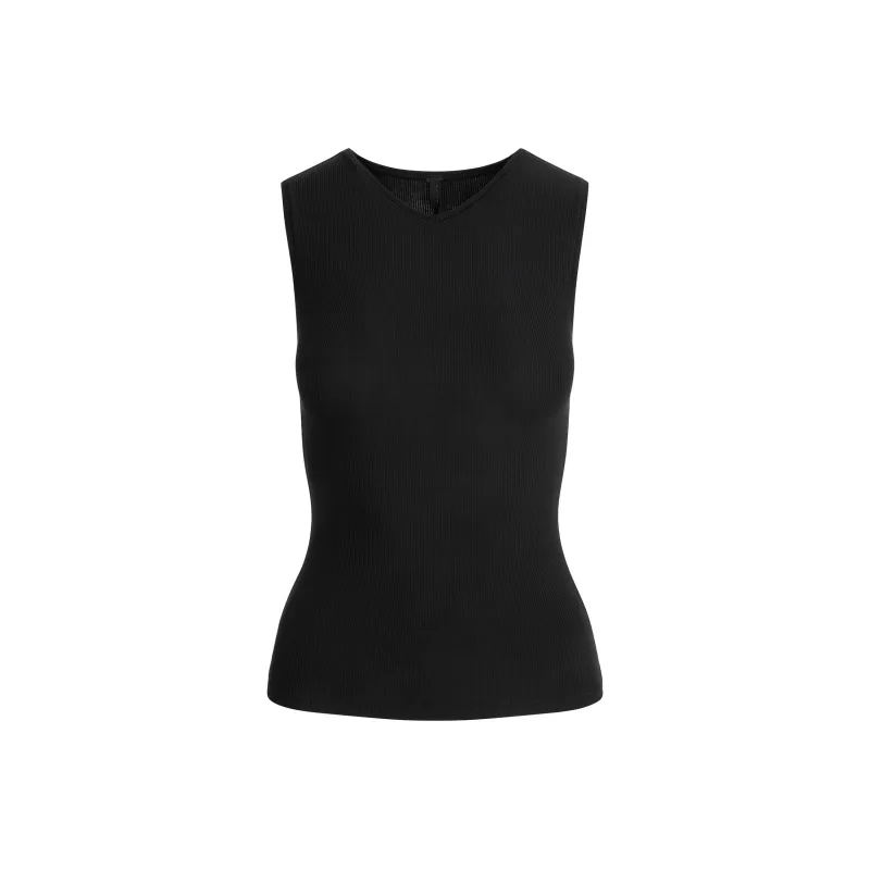 SKIMS SS25 Tank Top Women's ONYX/Onyx-0
