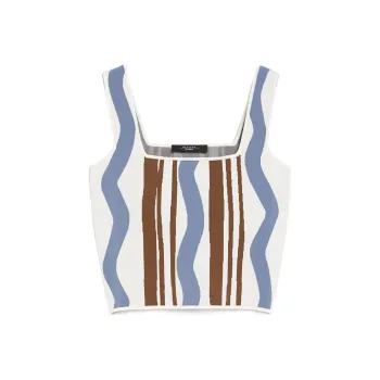 WEEKEND MaxMara Crop Tops Women's Multicolor