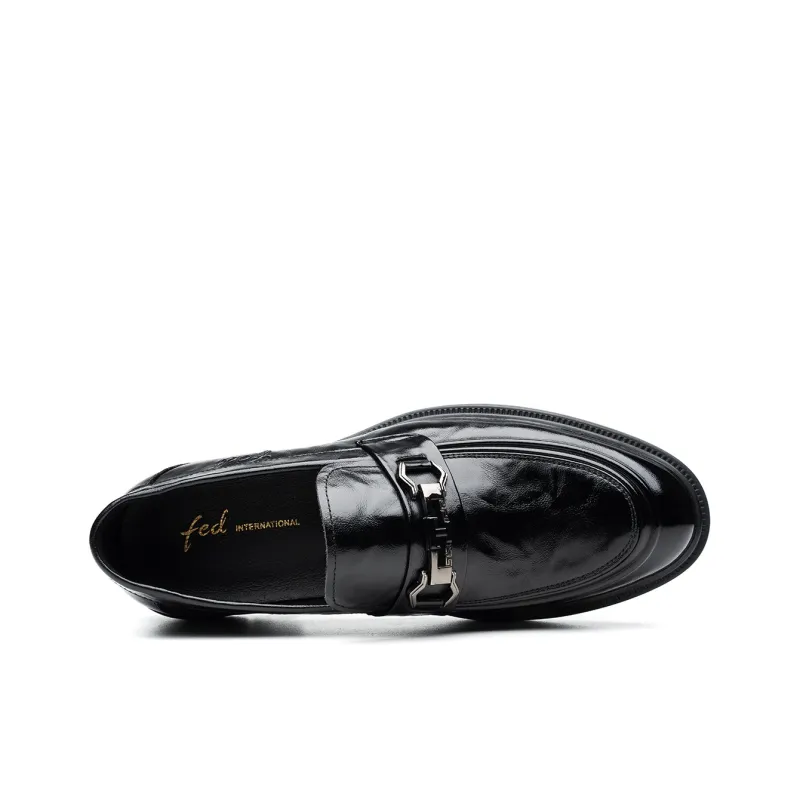 FED Men's Casual Shoes Men Low Top Black-3