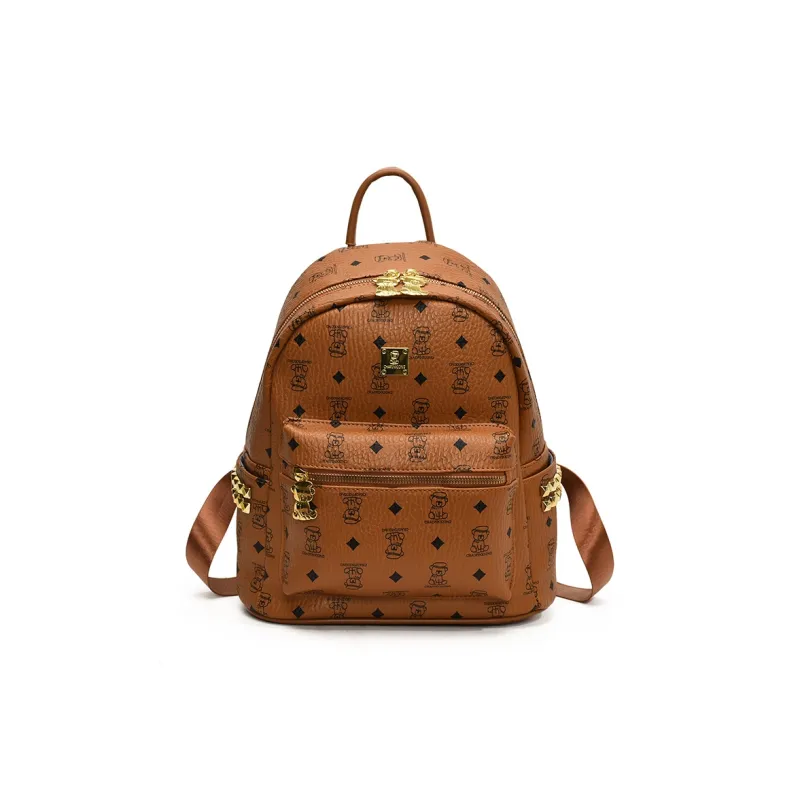 Versman PU Backpack Women's Multicolor-0