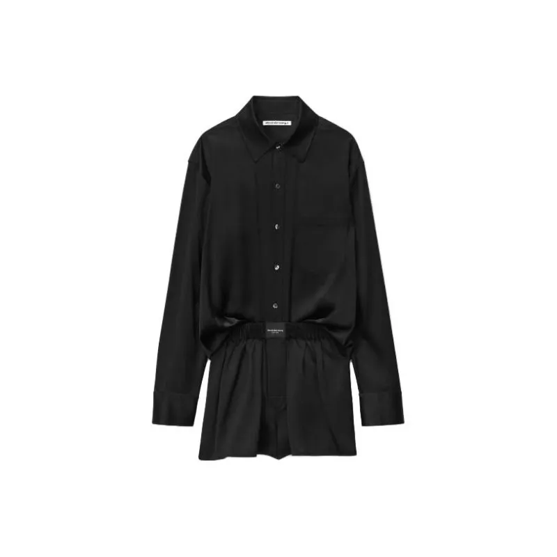 Alexander Wang SS24 Regular T Shirt Women's Black-0