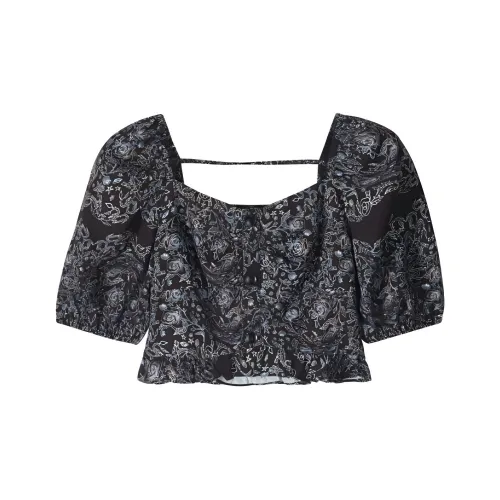 MSLAN Puff Sleeve T-Shirt Women's
