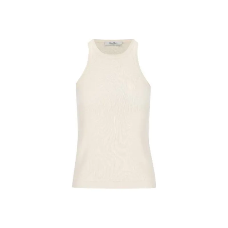 MaxMara Arnes Ribbed Tank Top-0