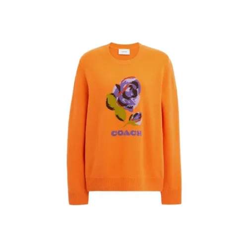 COACH Sweaters Women's Orange