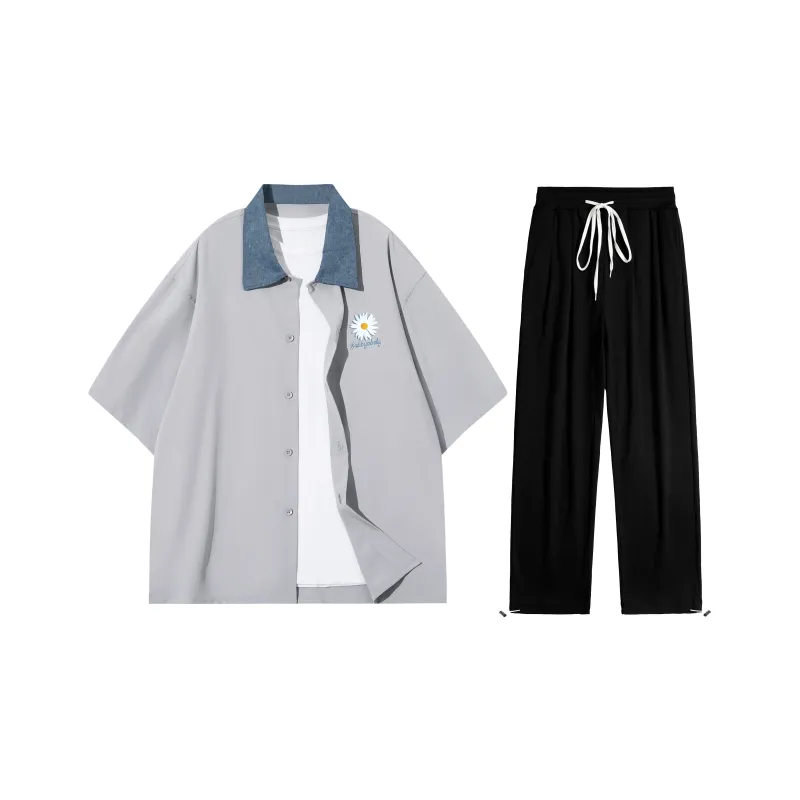 BOBBY ABLEY Shirt Matching Set Unisex-19
