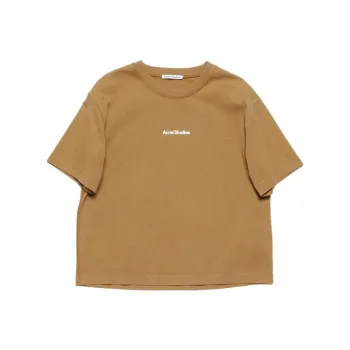 Acne Studios FW23 Drop Shoulder Sleeve T Shirt Women's Brown