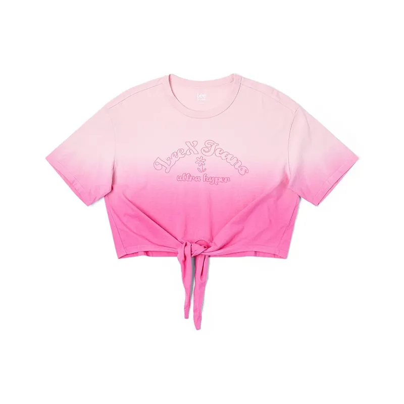 Lee T Shirts Women's Pink-0