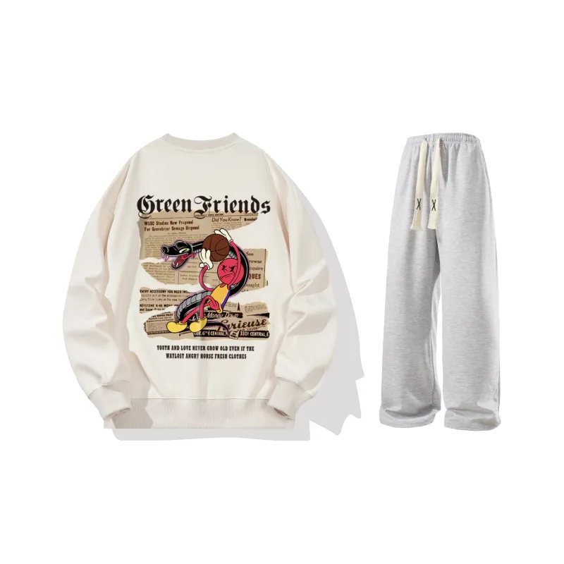 GF x WULIAOYUAN Sweatshirt Set Unisex-20
