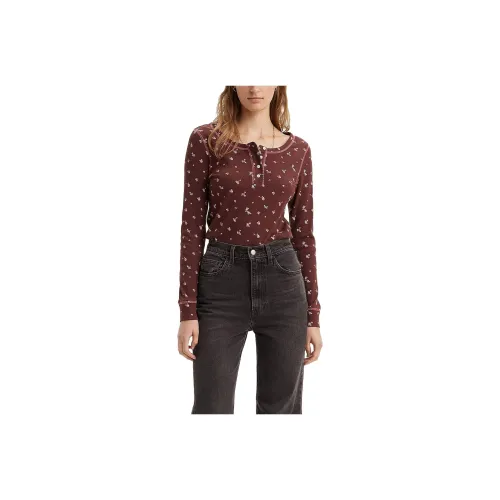 Levis Sweaters Women's Red