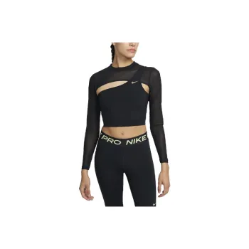 Nike Pro Women's Long Sleeve Cropped Top