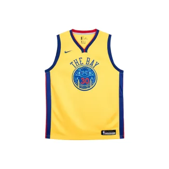 Nike Basketball Jerseys Golden State Warriors Curry Size 30 Unisex Yellow