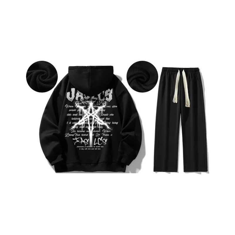 Jaslcs Sweatshirt Sets Unisex-0